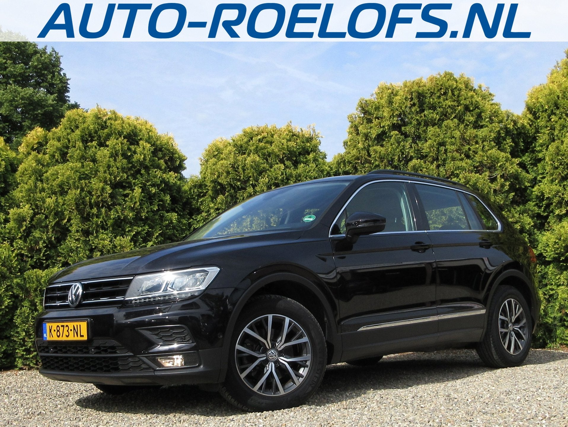 Volkswagen Tiguan 1.5 TSI Life Automaat * Trekhaak * LED *, Auto's, Stof, 4 cilinders, 150 pk, Zwart