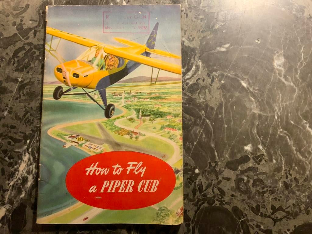 How to Fly a PIPER CUB boek uit 1947, Ophalen of Verzenden, Groter dan 1:72, Overige merken