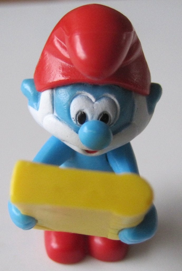 De grote smurf - Peyo - 2008, Verzamelen, Ophalen of Verzenden, Zo goed als nieuw, Grote Smurf, Poppetje, Figuurtje of Knuffel