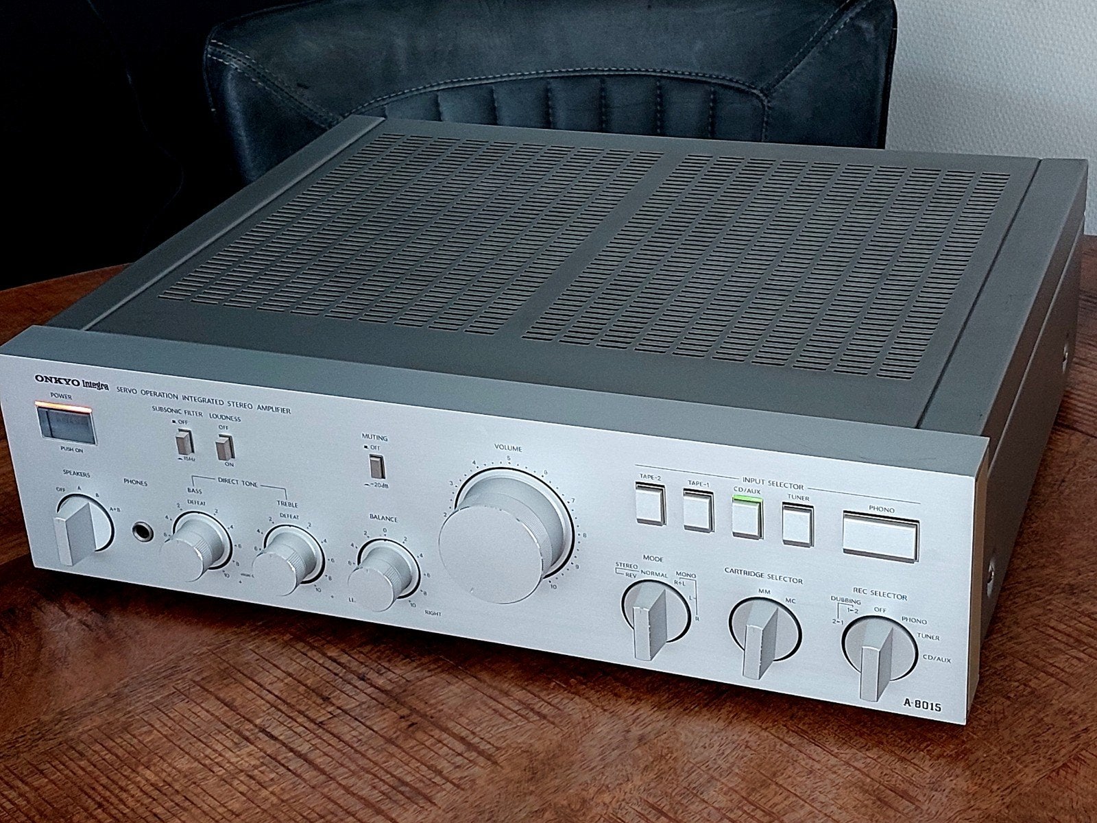 Onkyo Integra A-8015 Stereo Versterker, Gebruikt, Ophalen of Verzenden, Nvt, Nvt