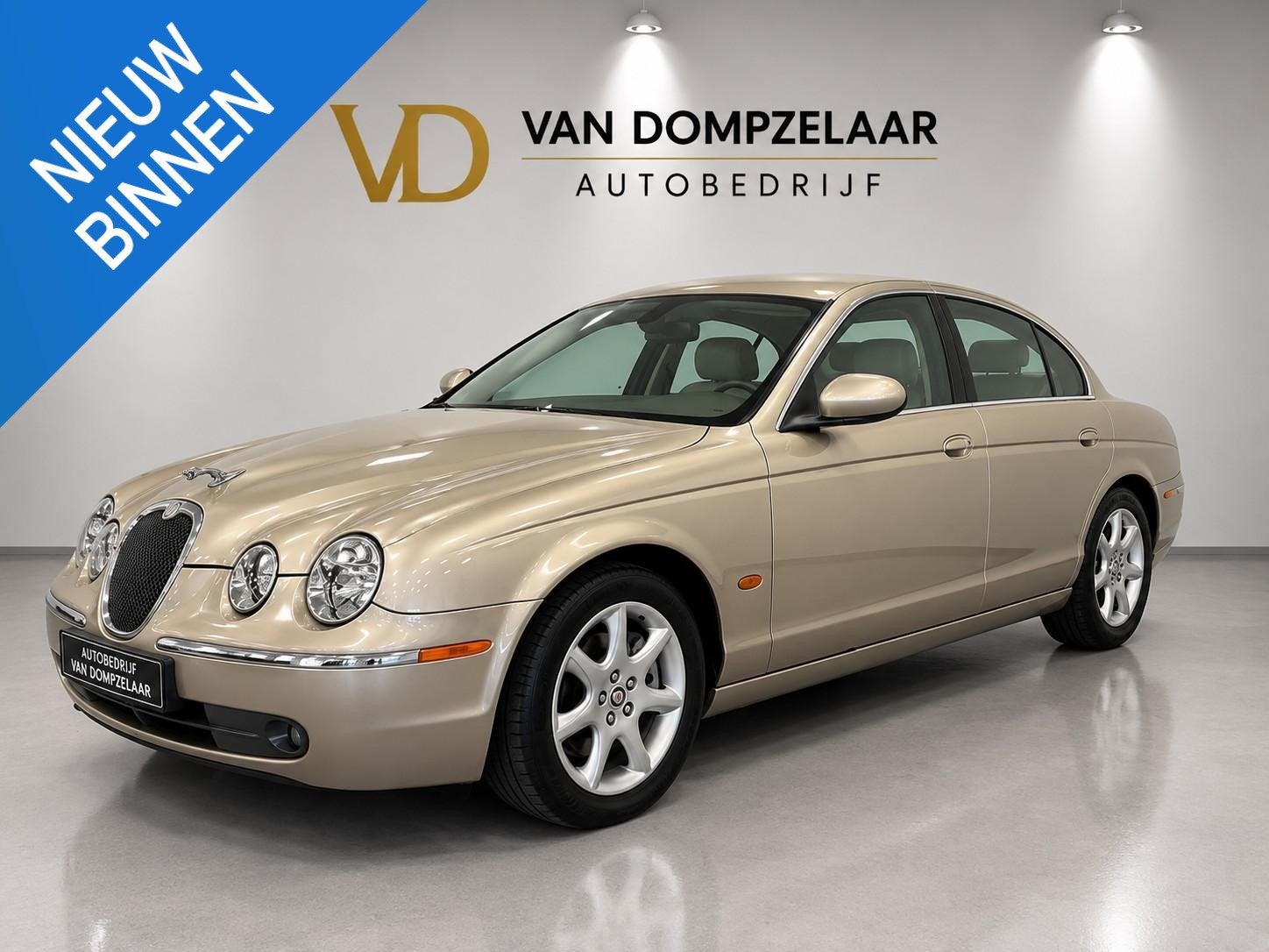 Jaguar S-type 3.0 V6 Executive / In uniek mooie staat /, Auto's, Automaat, Achterwielaandrijving, Gebruikt, Leder