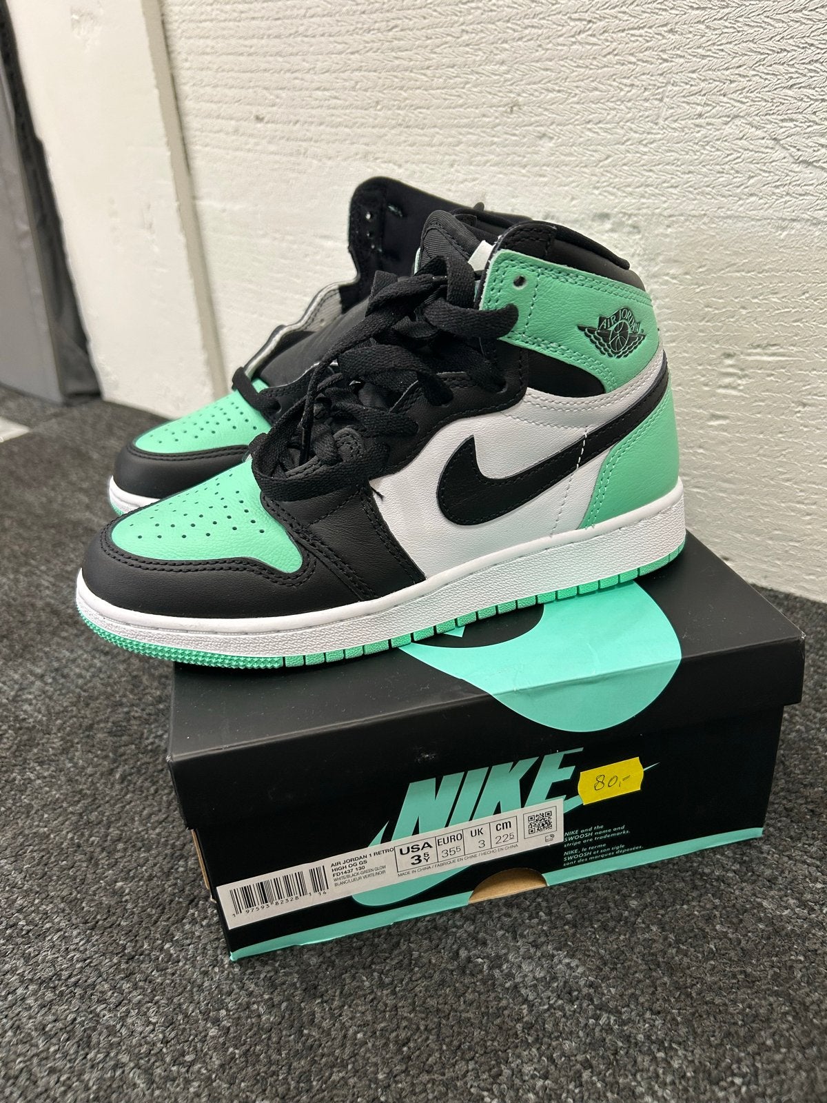 Nike Air Jordan 1 Retro High OG GS - Maat 35.5, Kinderen en Baby's, Ophalen of Verzenden, Nieuw, Jongen of Meisje, Sportschoenen