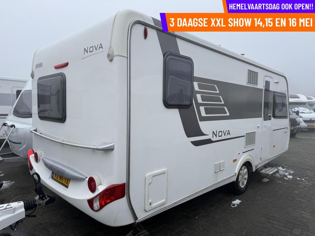 ERIBA HYMER NOVA LUXE LINE 545 FRANSBED, RONDZIT, DOUCHE, Caravans en Kamperen, Rondzit, 7 tot 8 meter, Bedrijf, Douche