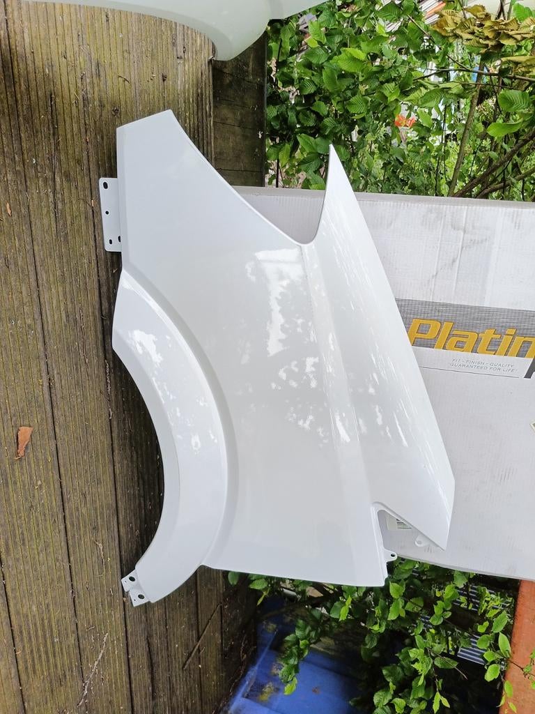 Zij scherm spatbord Mercedes  sprinter 906 links wit, Ophalen of Verzenden