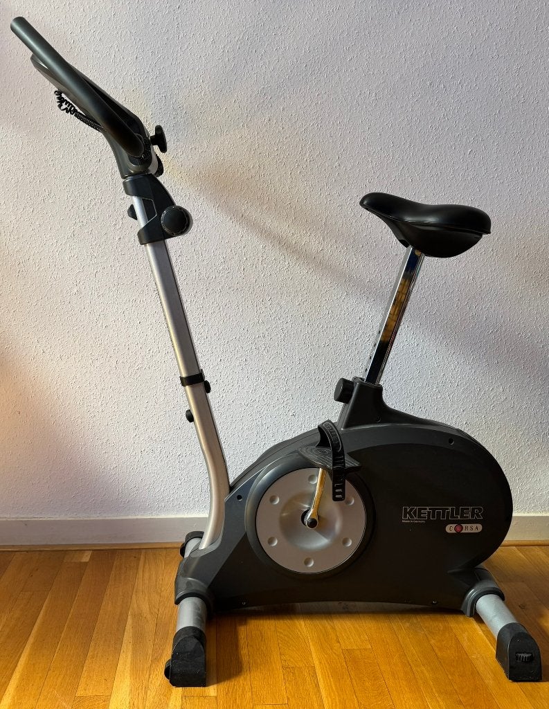 Hometrainer fiets met werkende odometer, Ophalen, Rug, Zo goed als nieuw, Metaal