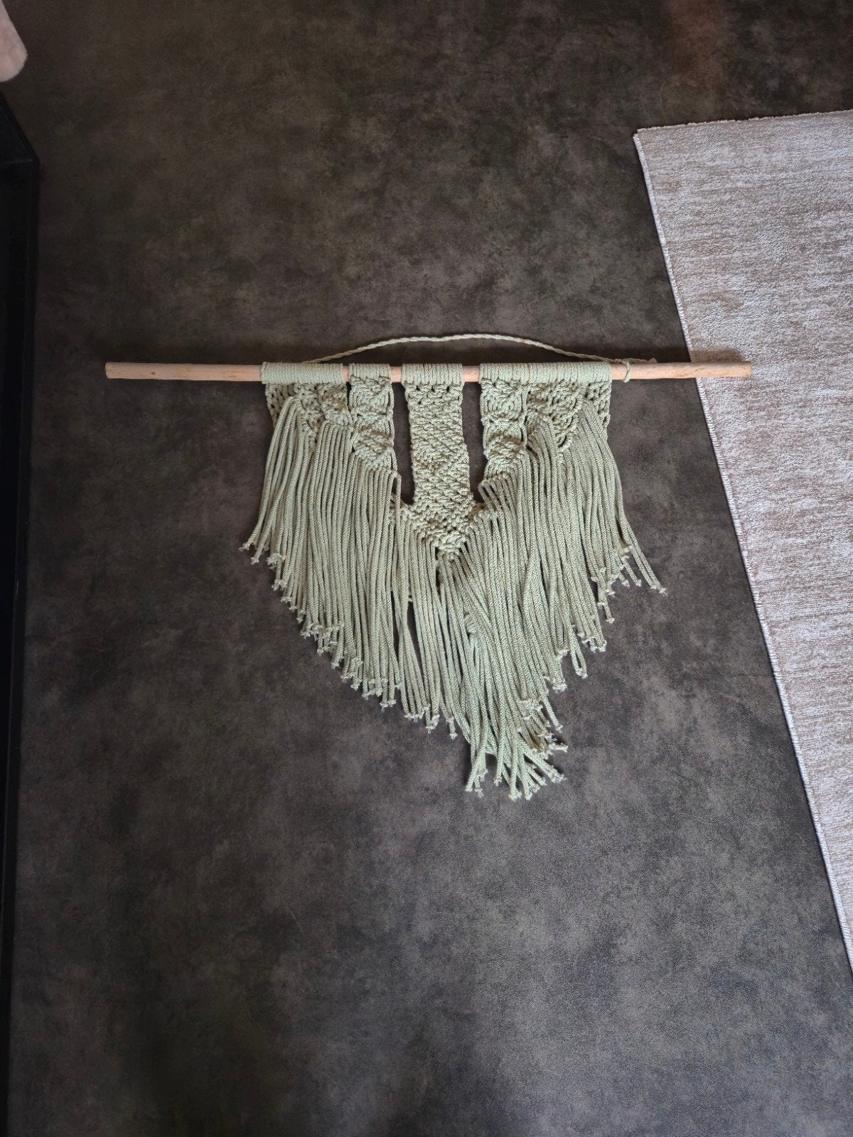 macrame hanger, Ophalen