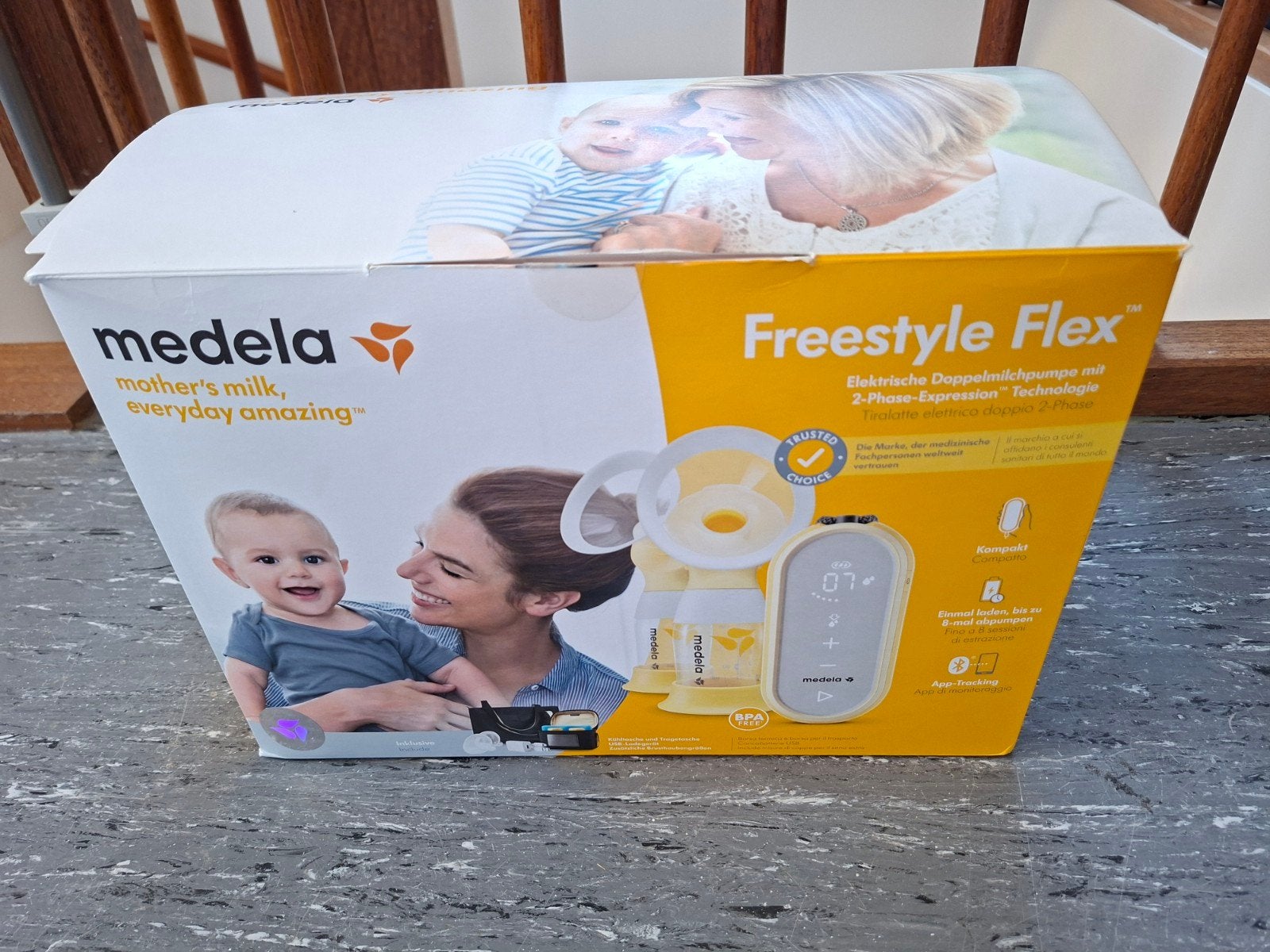 Medela Freestyle Flex dubbele elektrische borstkolf, Ophalen of Verzenden, Gebruikt