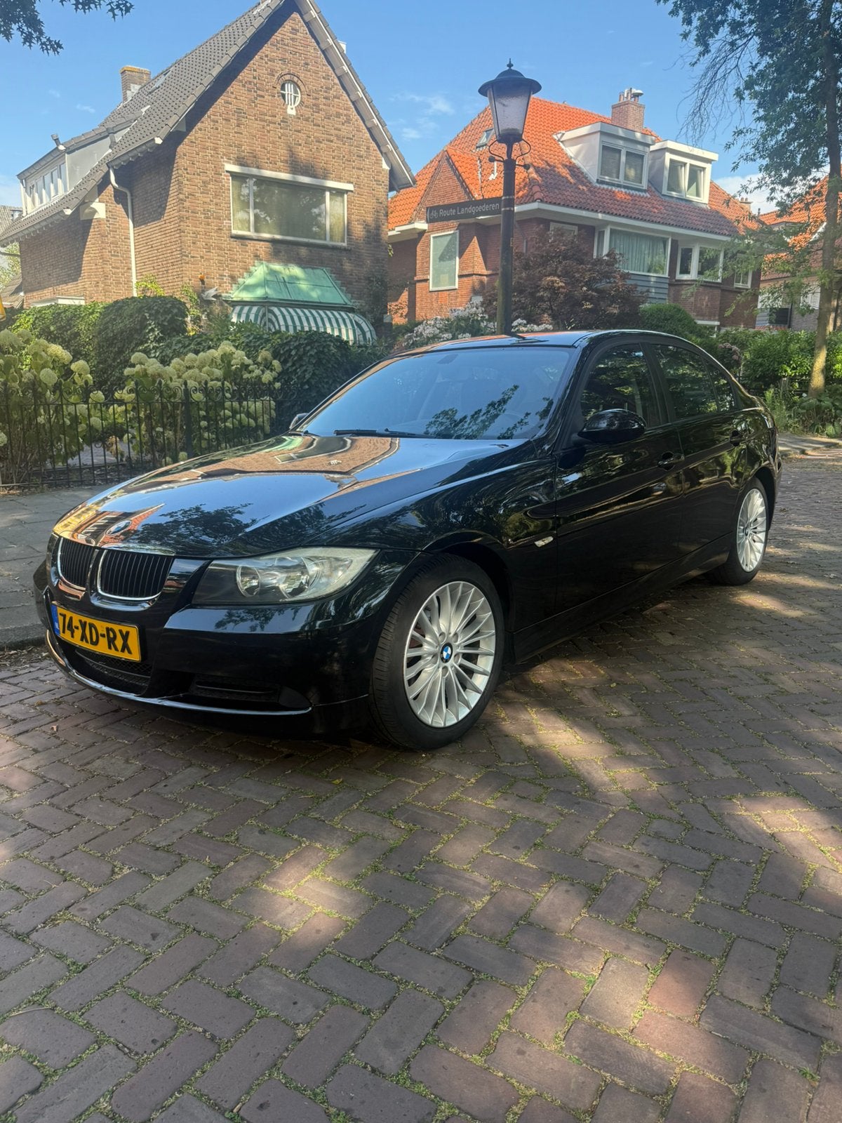 BMW 3-Serie 2.0 I 318 2007 Zwart, Auto's, 4 cilinders, 129 pk, Handgeschakeld, Particulier