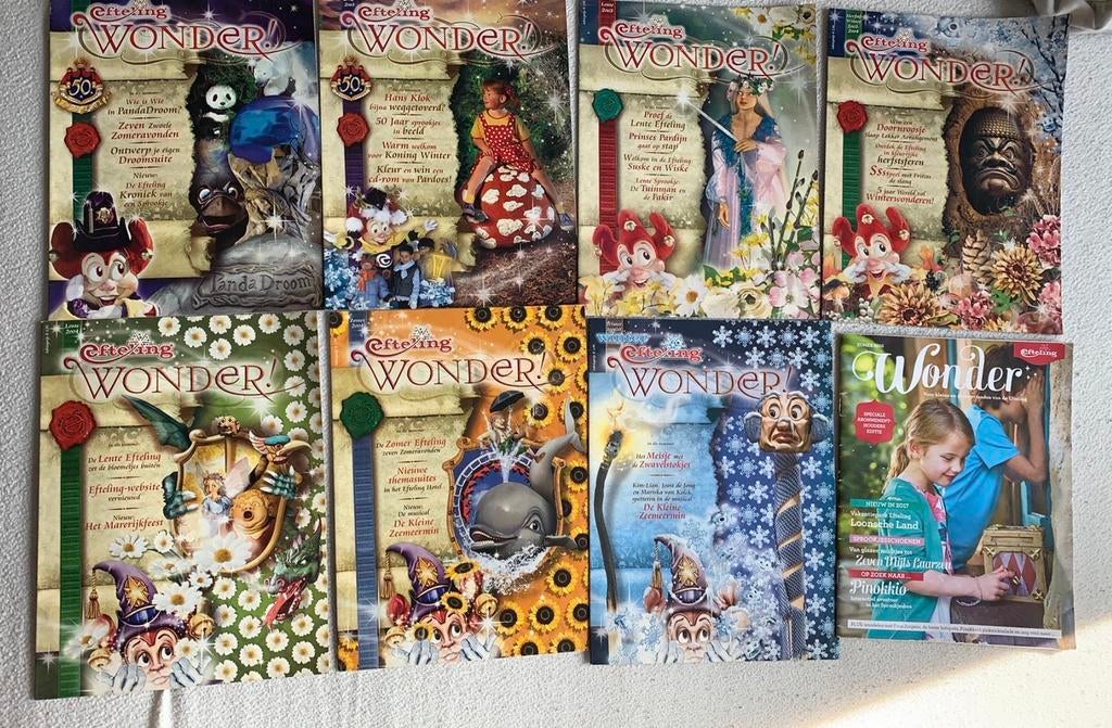 Efteling abonnmentenblad Wonder, Ophalen of Verzenden, Zo goed als nieuw