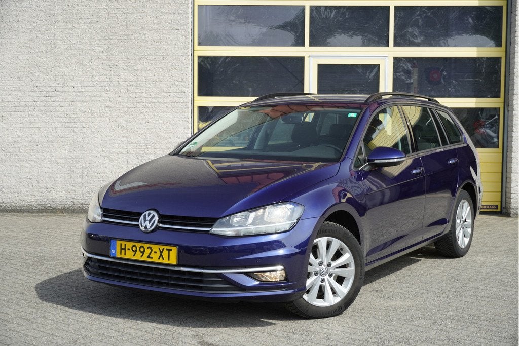 Volkswagen Golf Variant 1.0 TSI Comfortline BJ2020 Lmv 16" |, Auto's, Volkswagen, Stof, Gebruikt, 1200 kg, Blauw