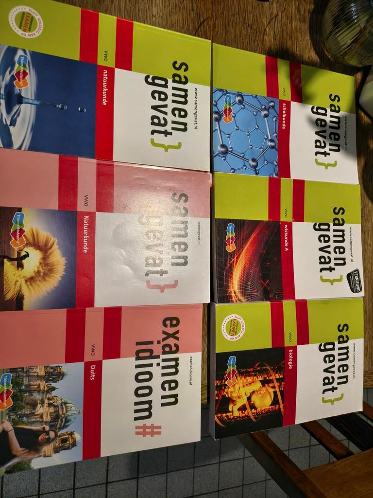 Samengevat vwo en vwo examenbundels, Ophalen of Verzenden, Zo goed als nieuw, VWO