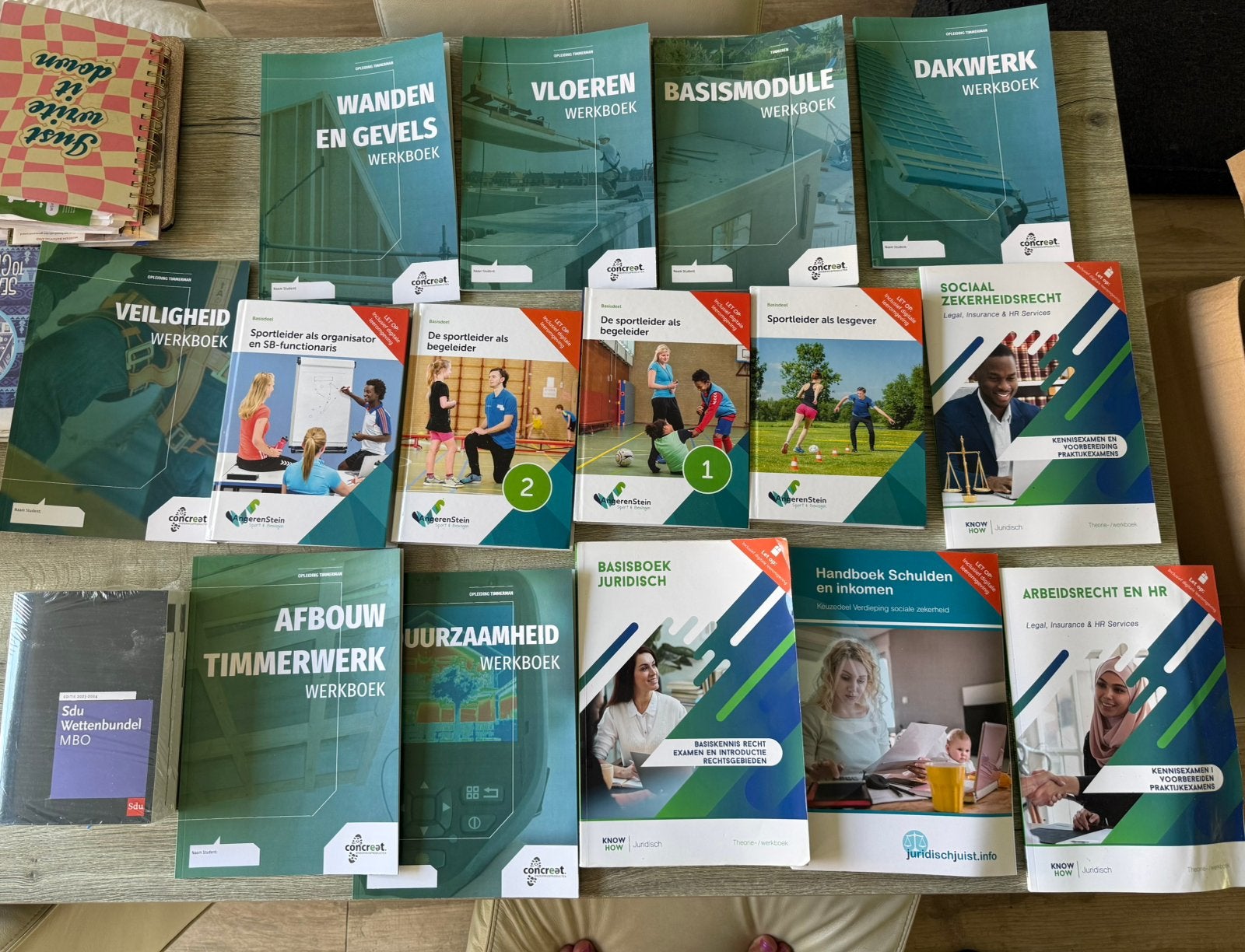 Schoolboeken MBO, Ophalen, Beta, Nieuw, MBO
