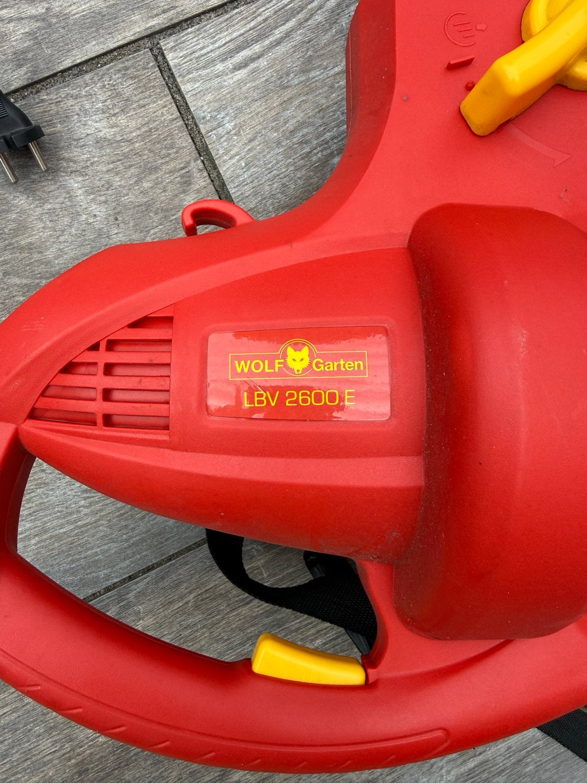 Wolf Garten LBV 2600 E Bladblazer, Ophalen, Gebruikt, Elektrisch, Met neuswiel