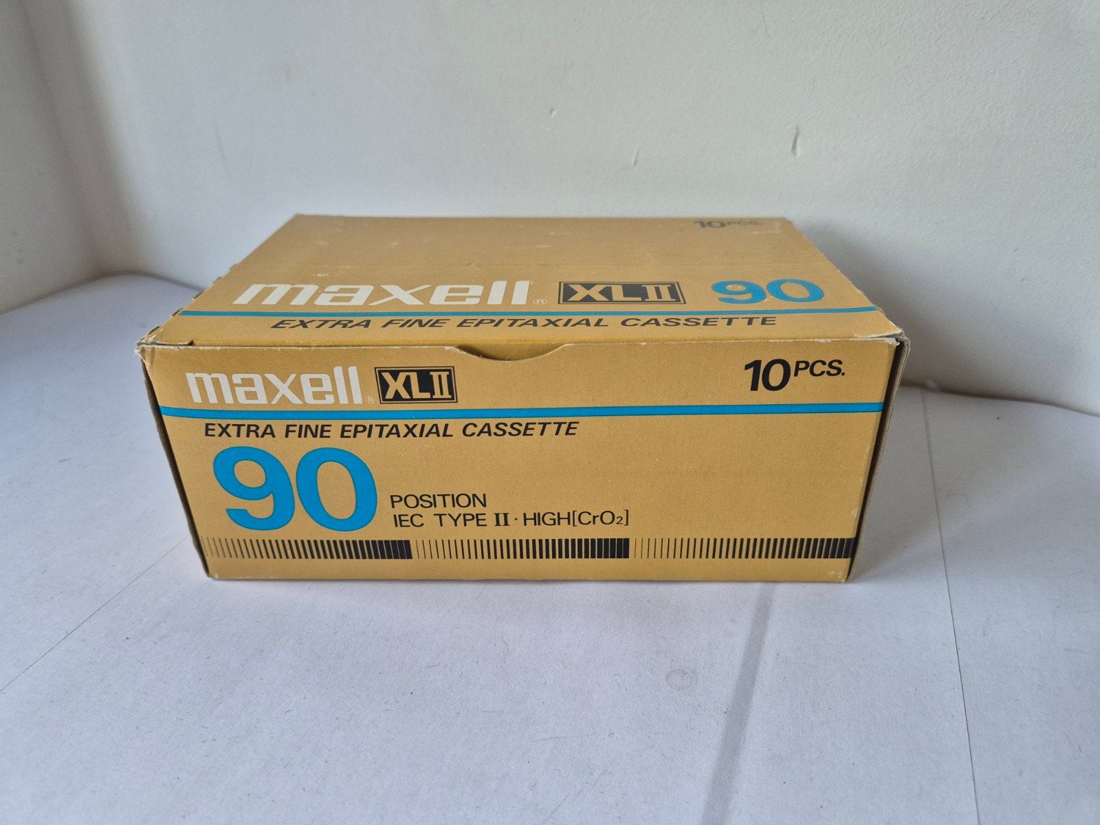 10-Pack Maxell XLII 90 Epixitial Type II CrO2Cassettebandjes, Cd's en Dvd's, 2 t/m 25 bandjes, Overige genres, Ophalen of Verzenden