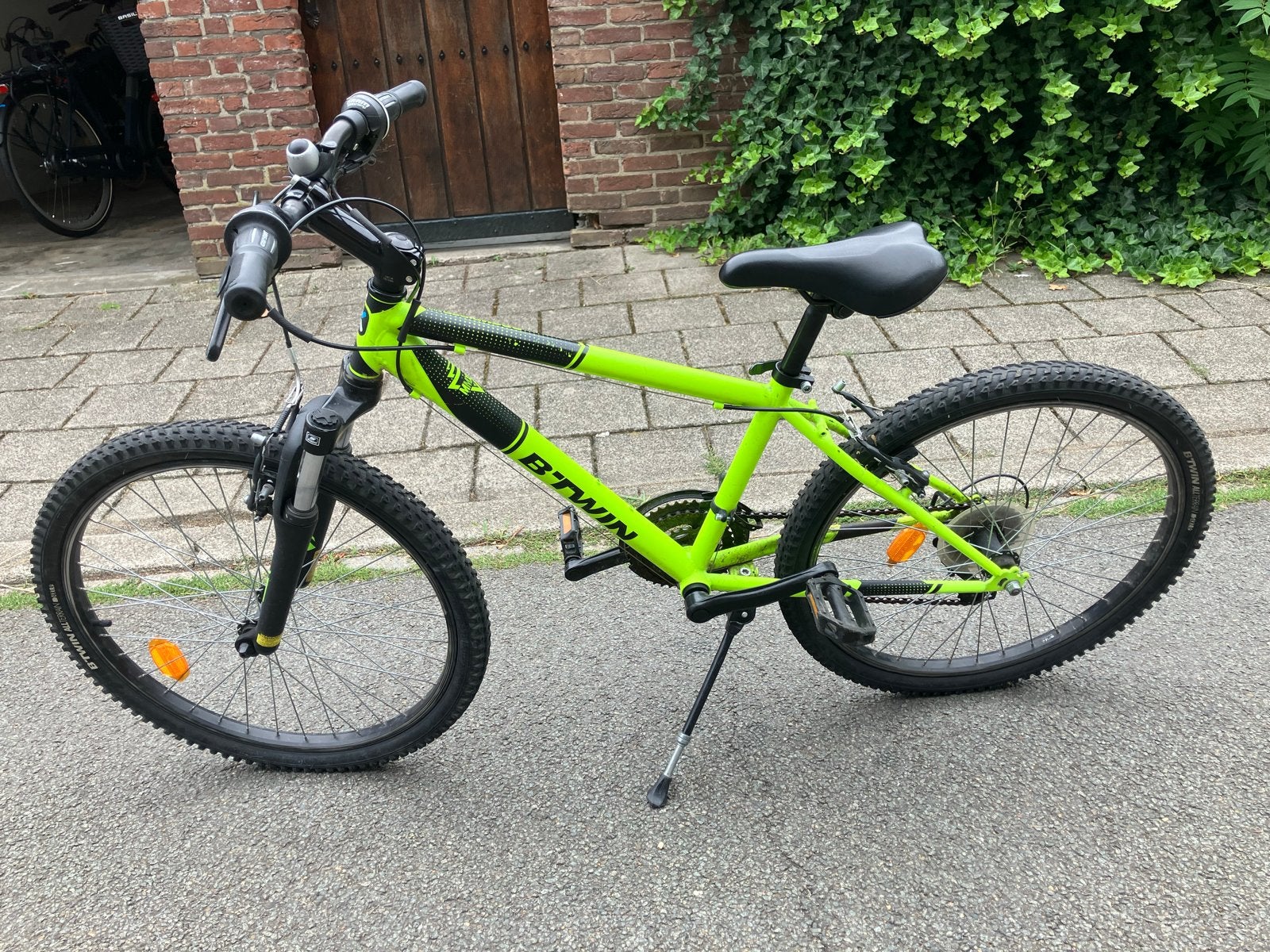 B'Twin Rockrider mountainbike 24 inch, Fietsen en Brommers, Fietsen | Kinderfietsjes, Ophalen, Gebruikt, Velgrem, 20 inch of meer