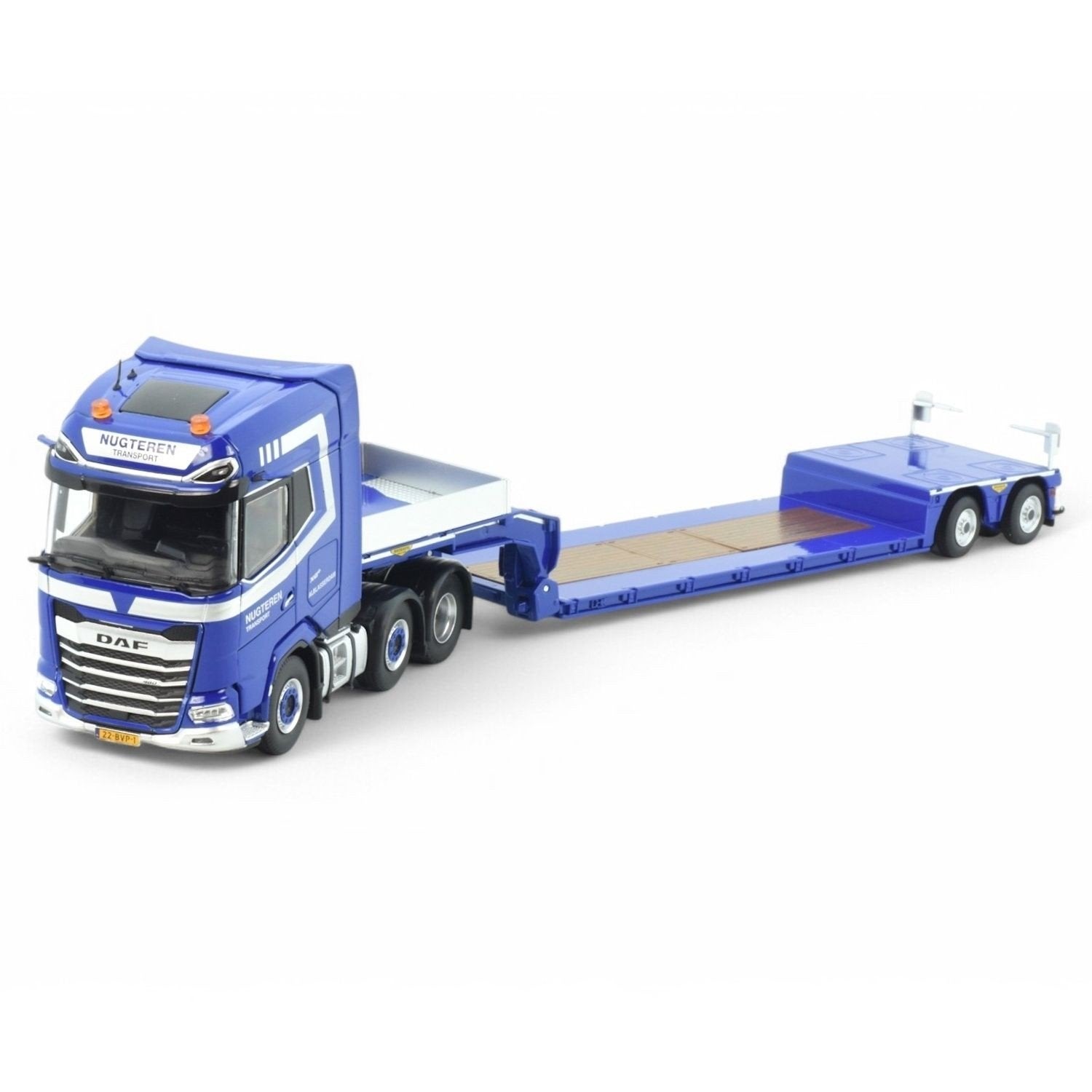 DAF XG+ 6x2 mit 2achs Tieflader - Nugteren 1:50, Ophalen of Verzenden, Nieuw, Bus of Vrachtwagen, Tekno