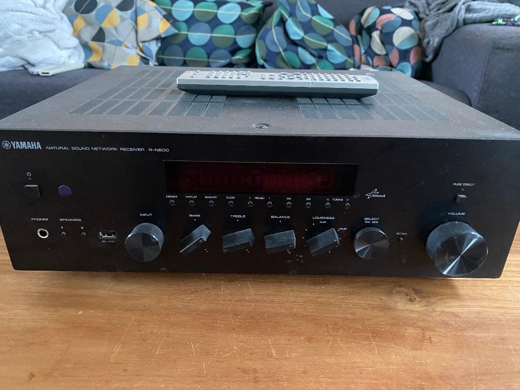 Yamaha R-N500 Natural Sound Network Receiver, Ophalen, Yamaha, Zo goed als nieuw, 60 tot 120 watt