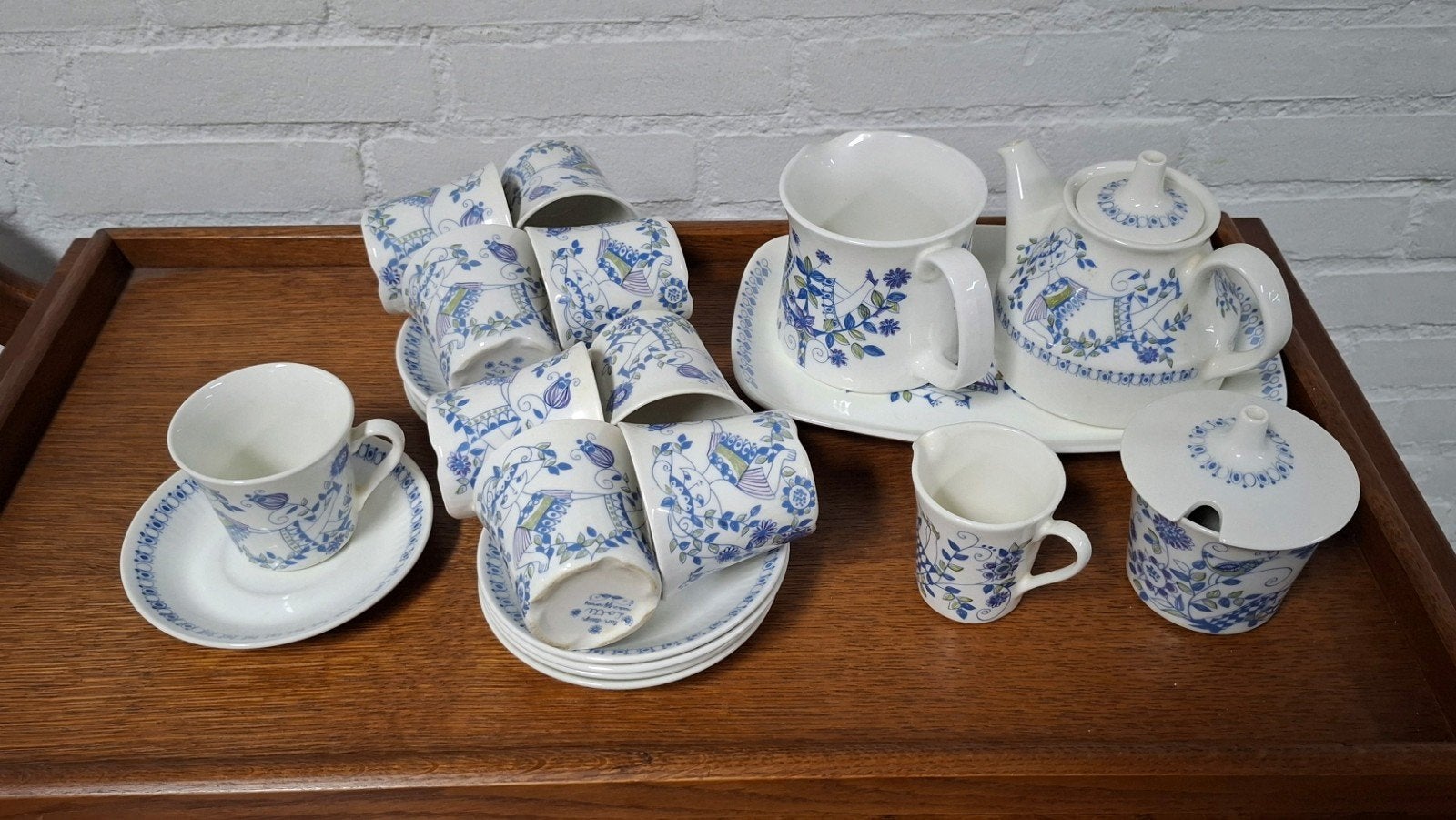 Vintage Figgjo Flint Turi Design Lotte Koffie/Theeservies, Ophalen