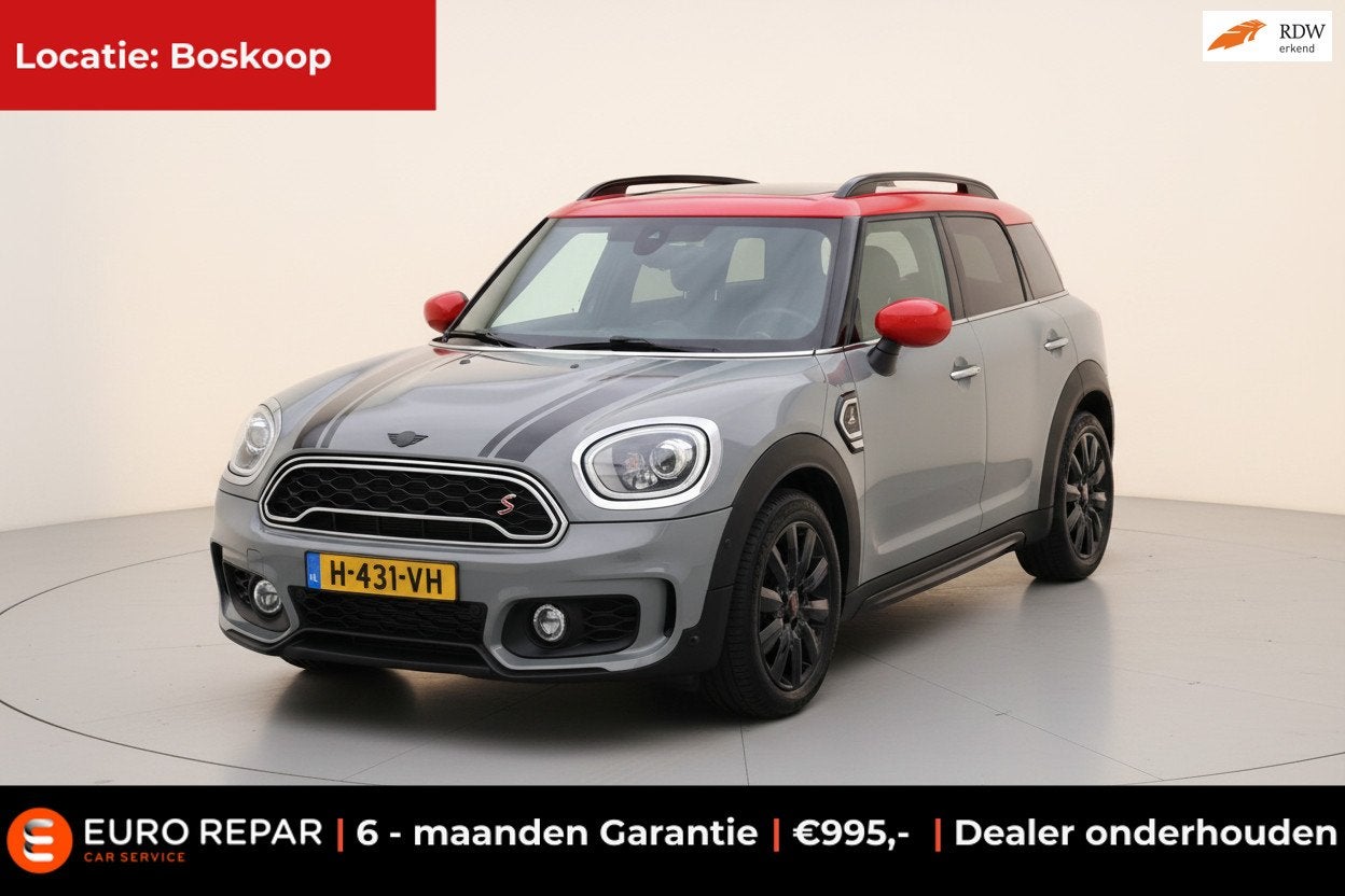 Mini Countryman 2.0 Cooper S Chili PANO-DAK LEDER, Voorwielaandrijving, Gebruikt, Leder, Handgeschakeld