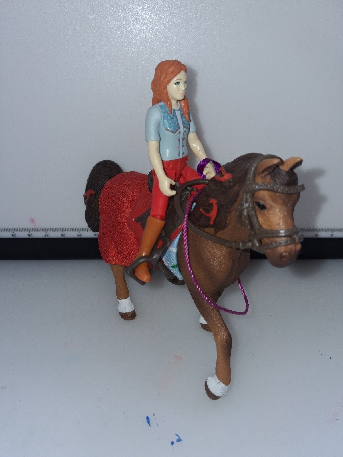 Schleich paard+ ruiter en spullen, Ophalen, Zo goed als nieuw