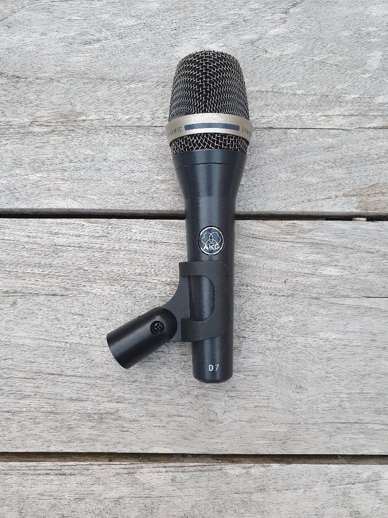 AKG D7 zangmicrofoon (Topper), Ophalen of Verzenden, Zo goed als nieuw, Zangmicrofoon