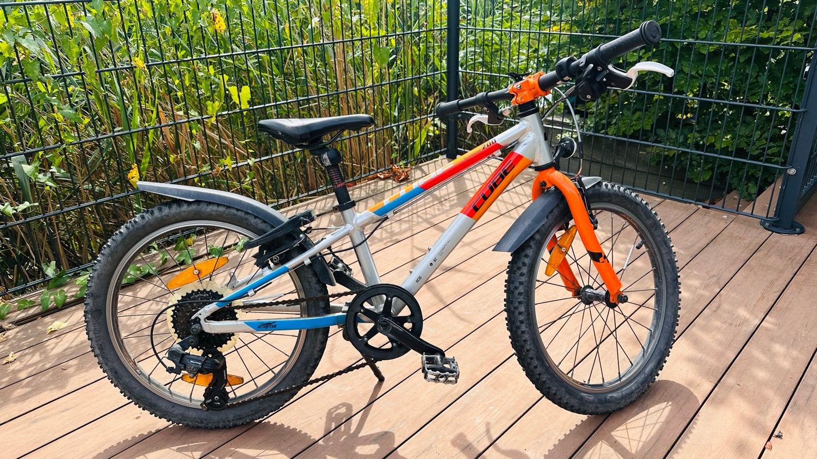 Cube Acid Action Team 20 inch Kinder MTB, Ophalen, Gebruikt, Velgrem, 20 inch of meer