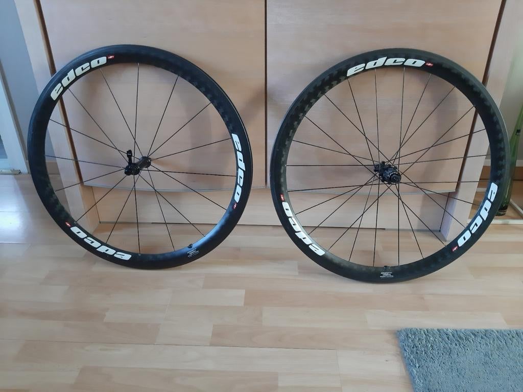 EDCO  full Carbon  racefiets  clinchers  9,10, 11 sp zgan, 28 inch, Carbon, 49 tot 53 cm, Zo goed als nieuw