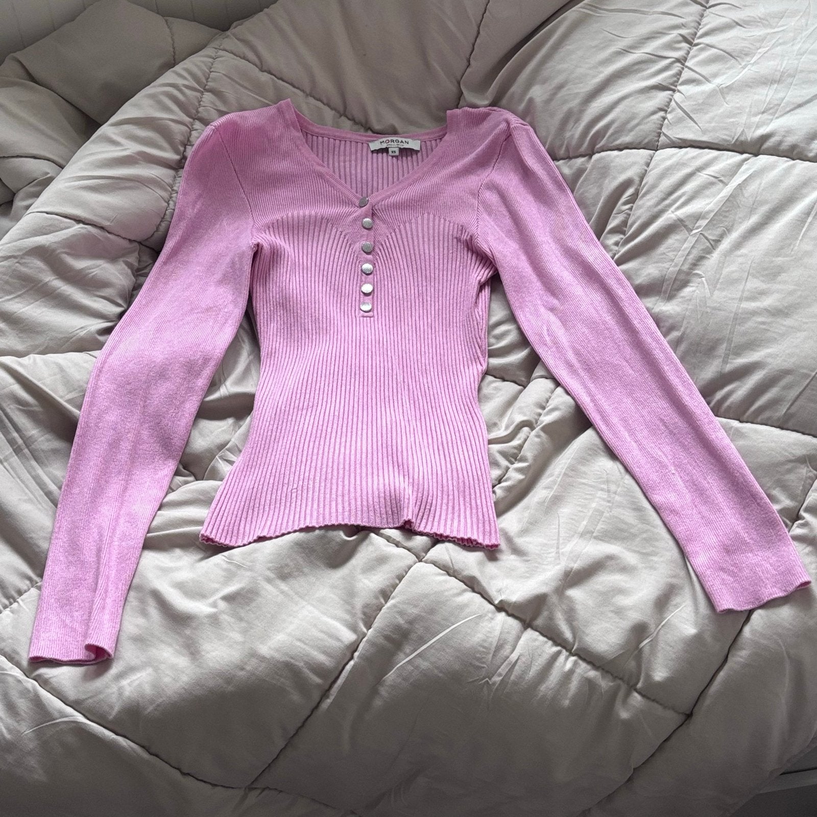 Nieuwe Morgan trui, maat XS, roze, lange mouw, Kleding | Dames, Nieuw, Ophalen of Verzenden, Lange mouw, Roze