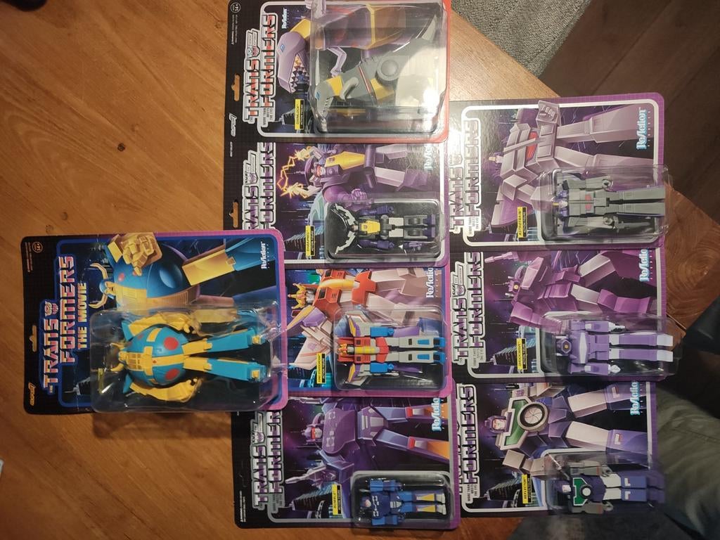 Super 7 ReAction Transformers  G1 figuren - Nieuw, Overige generaties, Ophalen of Verzenden, Nieuw