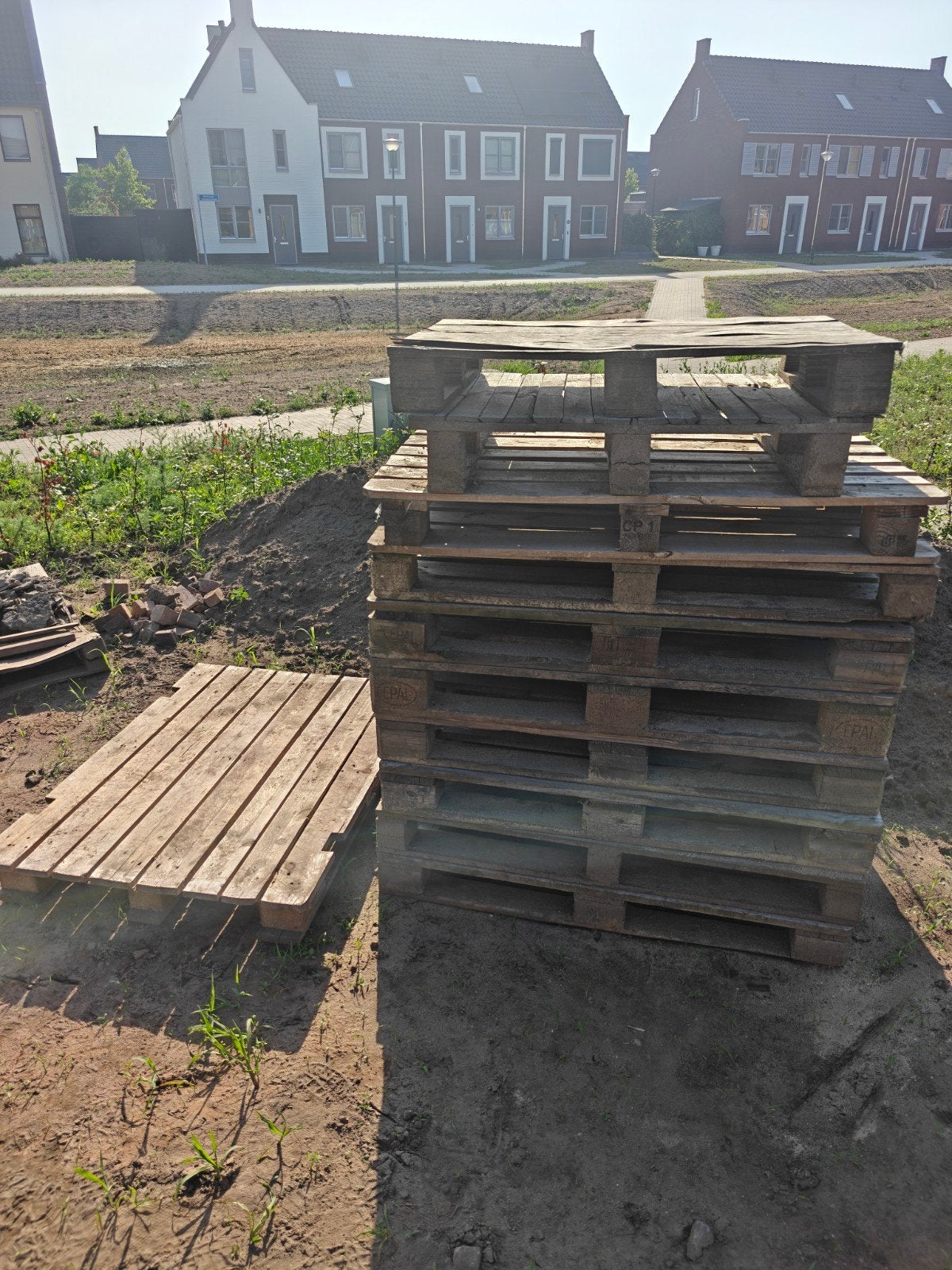 Gebruikte Pallets - Diverse Maten, Ophalen, Gebruikt, 50 mm of meer, Pallet