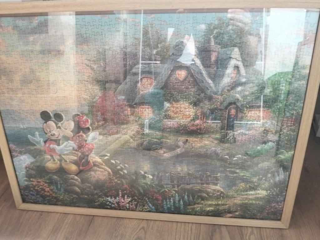 Michey mouse puzzel, Antiek en Kunst, Ophalen