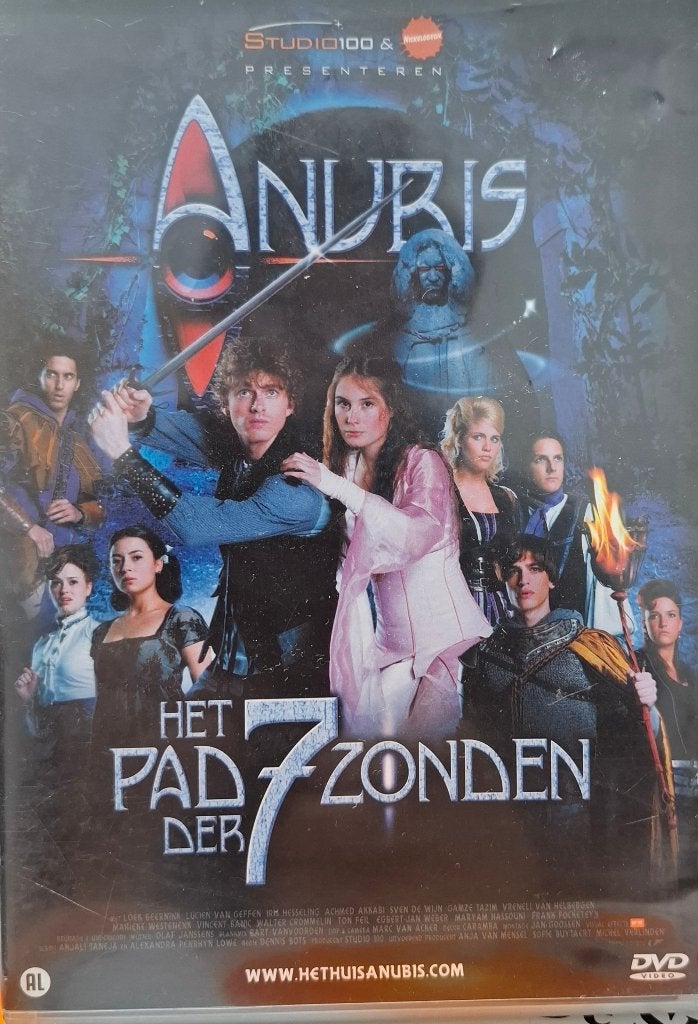 Anubis: Het Pad der 7 Zonden DVD + CD (Krasvrij), Alle leeftijden, Inclusief DVD, Zo goed als nieuw, Familie
