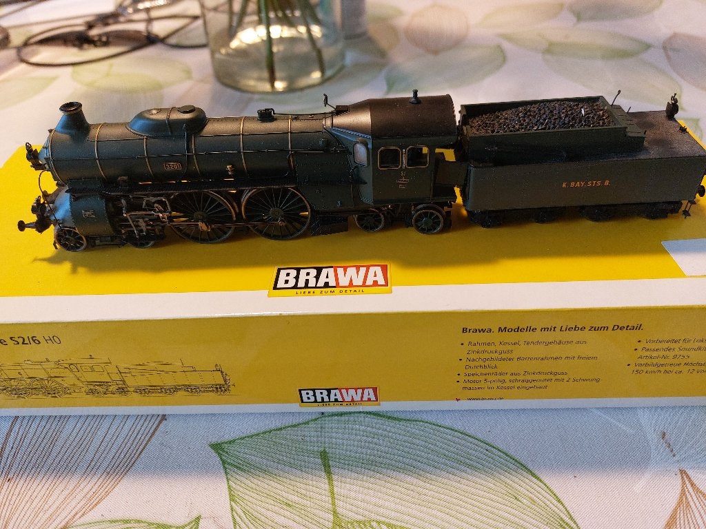 Brawa K. Bay loc  S 2/6 full sound, Overige merken, Gebruikt, Ophalen of Verzenden, Gelijkstroom