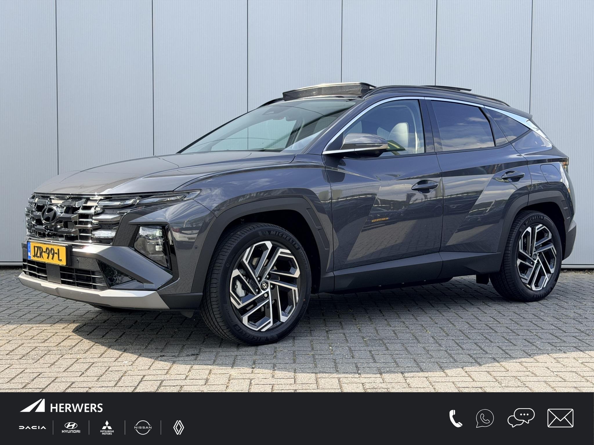 Hyundai Tucson 1.6 T-GDI PHEV Premium Sky / Zwart Leder / Me, 14 kWh, Euro 6, 4 cilinders, Bedrijf
