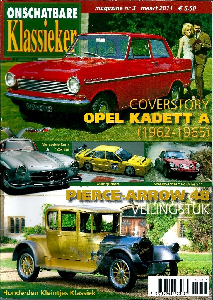 Onschatbare Klassieker reportage Opel Kadett A, Ophalen of Verzenden, Gelezen, Opel