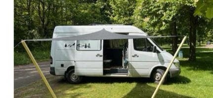 Mercedes-Benz Sprinter Camperbus -  2006 euro4 reis klaar, Caravans en Kamperen, Campers, Chemisch toilet, Dakluik, Mercedes-Benz