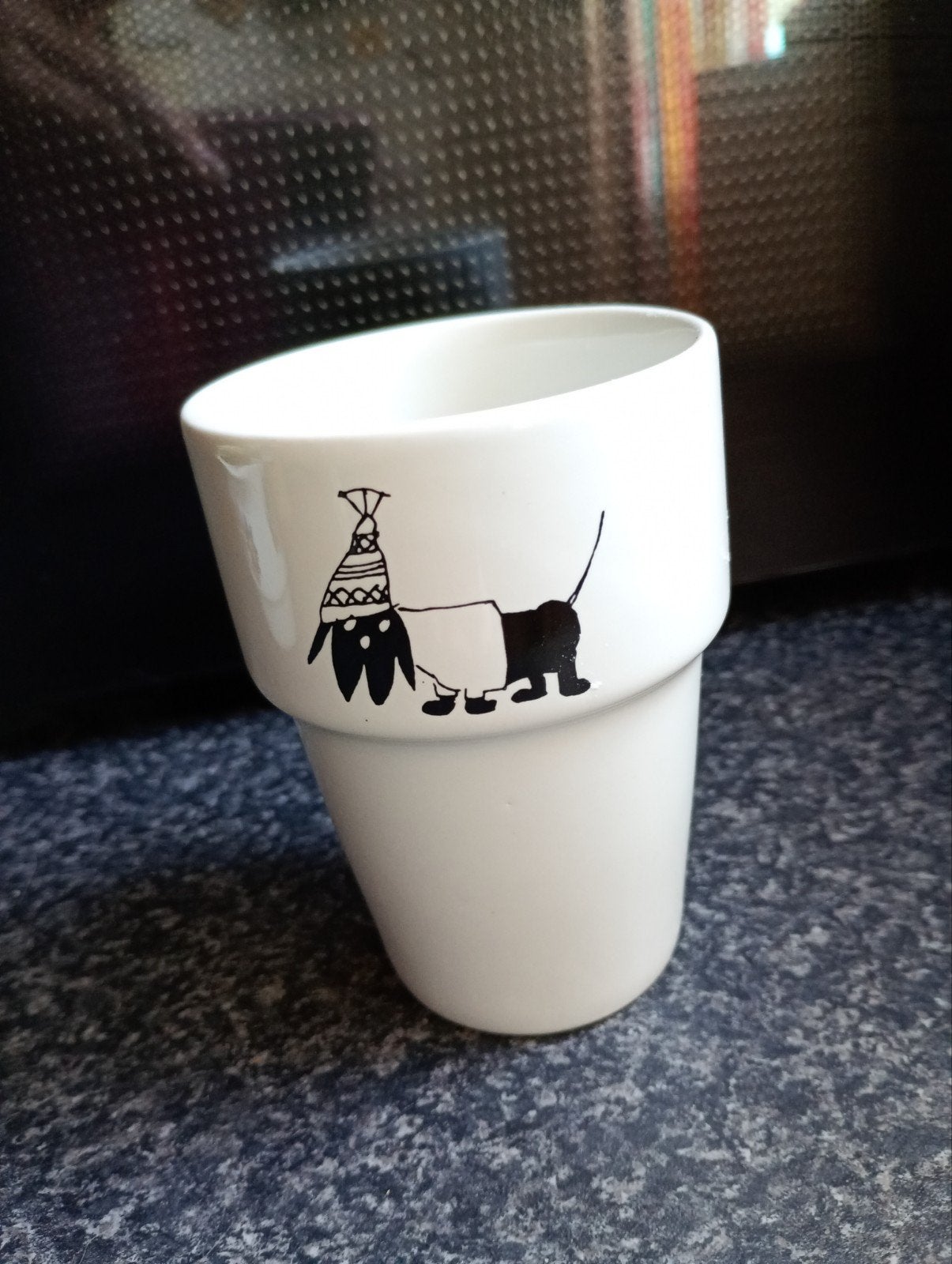Vintage Jip en Janneke,Takkie beker., Ophalen of Verzenden, Zo goed als nieuw, Overige stijlen, Overige typen