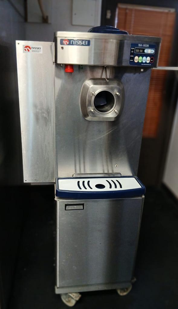 Softijs machine, Ophalen, Gebruikt