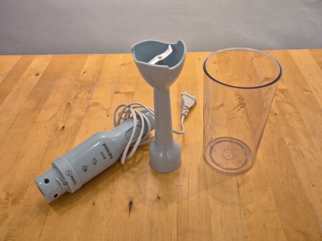 Phillips staafmixer, Minder dan 1 liter, Ophalen of Verzenden, Zo goed als nieuw, 1 snelheid