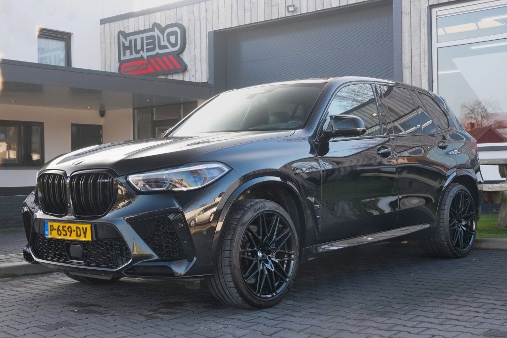 BMW X5 M M Competition Pano, Kuipstoelen, Trekhaak, Auto's, Automaat, Dealer onderhouden, Gebruikt, 4395 cc