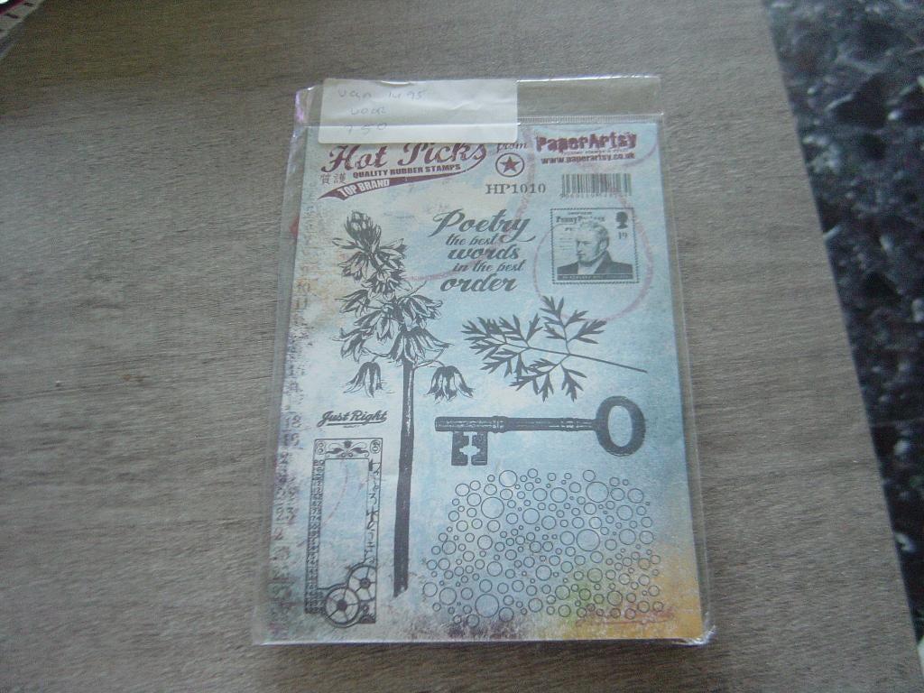 rubberen stempels en siliconen stempels, Hobby en Vrije tijd, Ophalen of Verzenden, Nieuw, Unmounted stempel