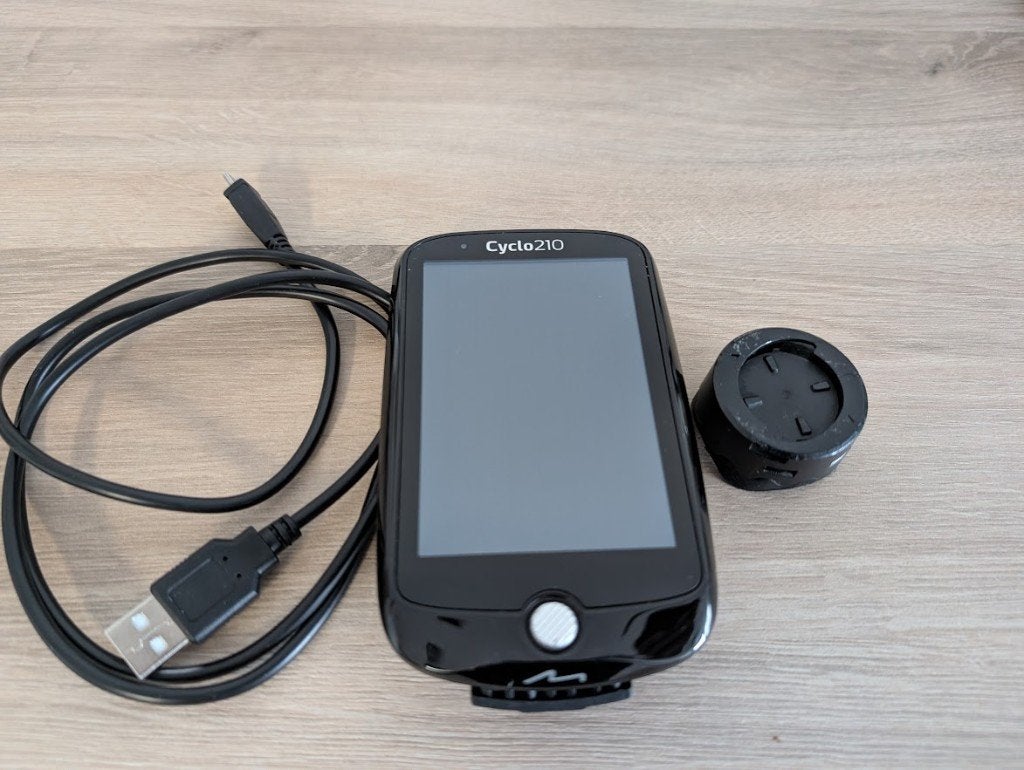Mio Cyclo 210 GPS Fietscomputer, Fietsen en Brommers, Ophalen of Verzenden, GPS, Gebruikt
