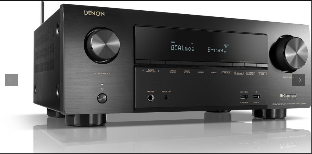 Denon AVR-X2500H 7.2 AV Receiver – Dolby Atmos / DTS / 4K, Audio, Tv en Foto, Versterkers en Receivers, Overige systemen, Denon