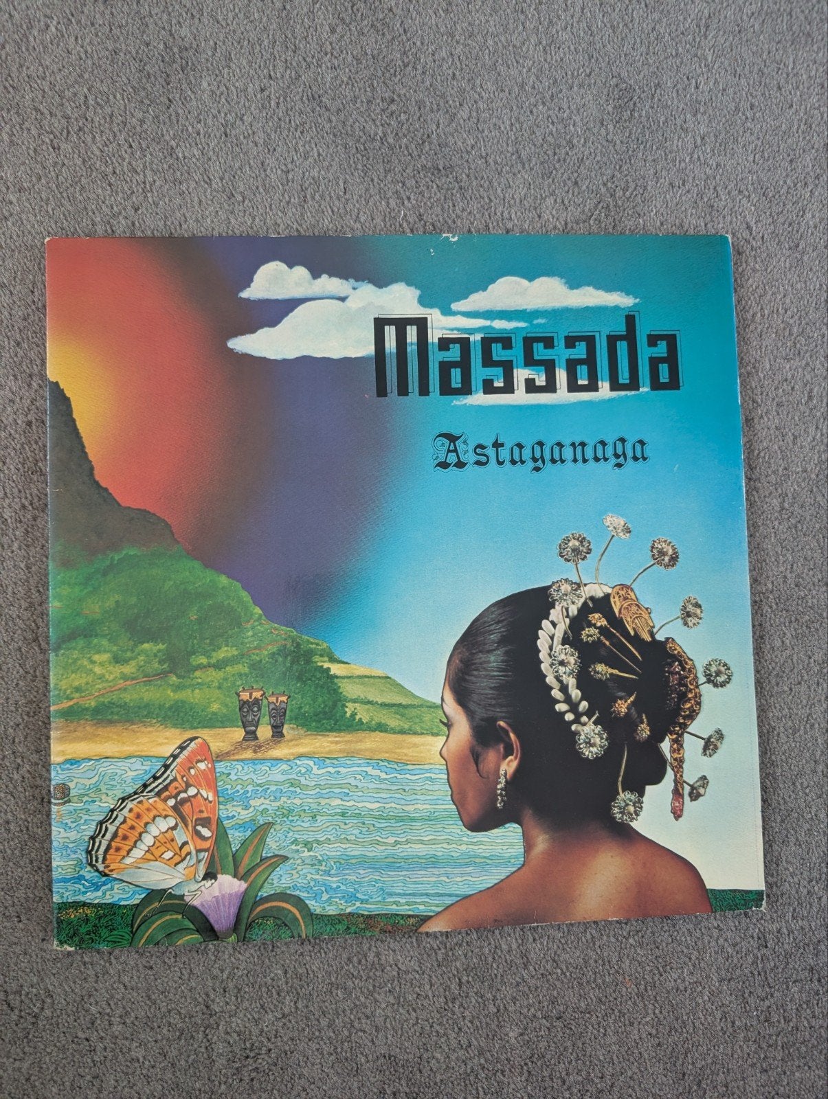 Massada - Astaganaga LP (1978), LP, Gebruikt, Ophalen of Verzenden, Funk