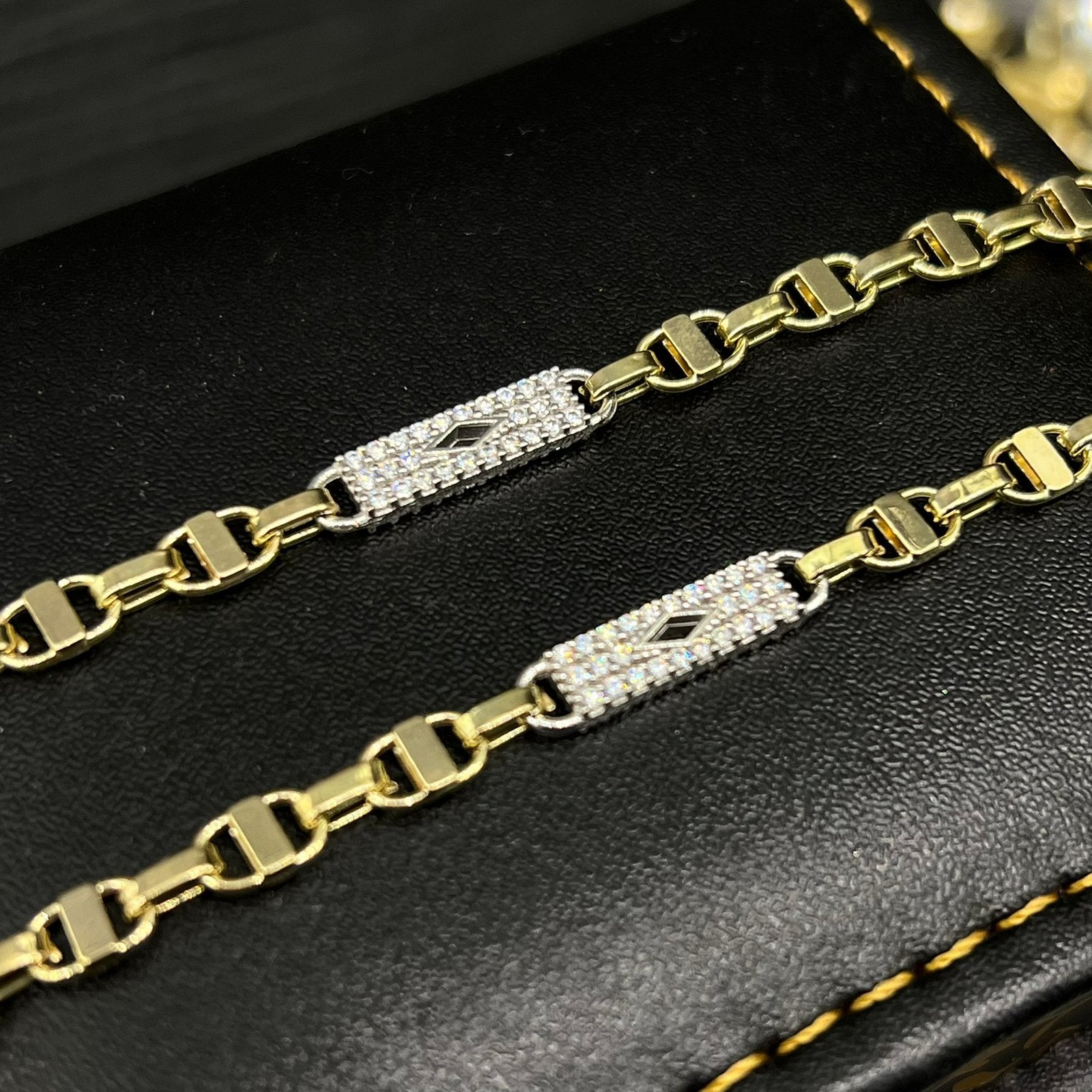 14 karaats gouden ketting magnum Kingsley, Ophalen of Verzenden, Nieuw, Goud