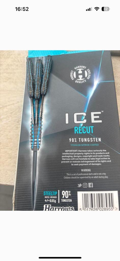Harrows ice recut, Ophalen, Pijlen