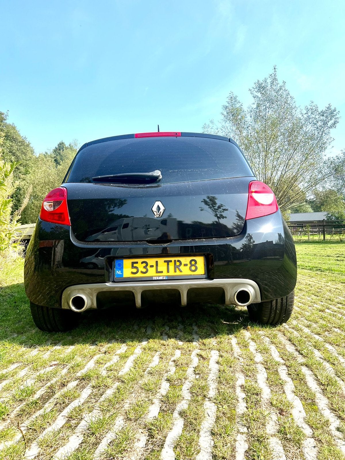 Renault Clio 2.0 16V 148KW RS Sport 2010 Zwart, Auto's, Renault, Voorwielaandrijving, 1998 cc, 4 stoelen, Zwart