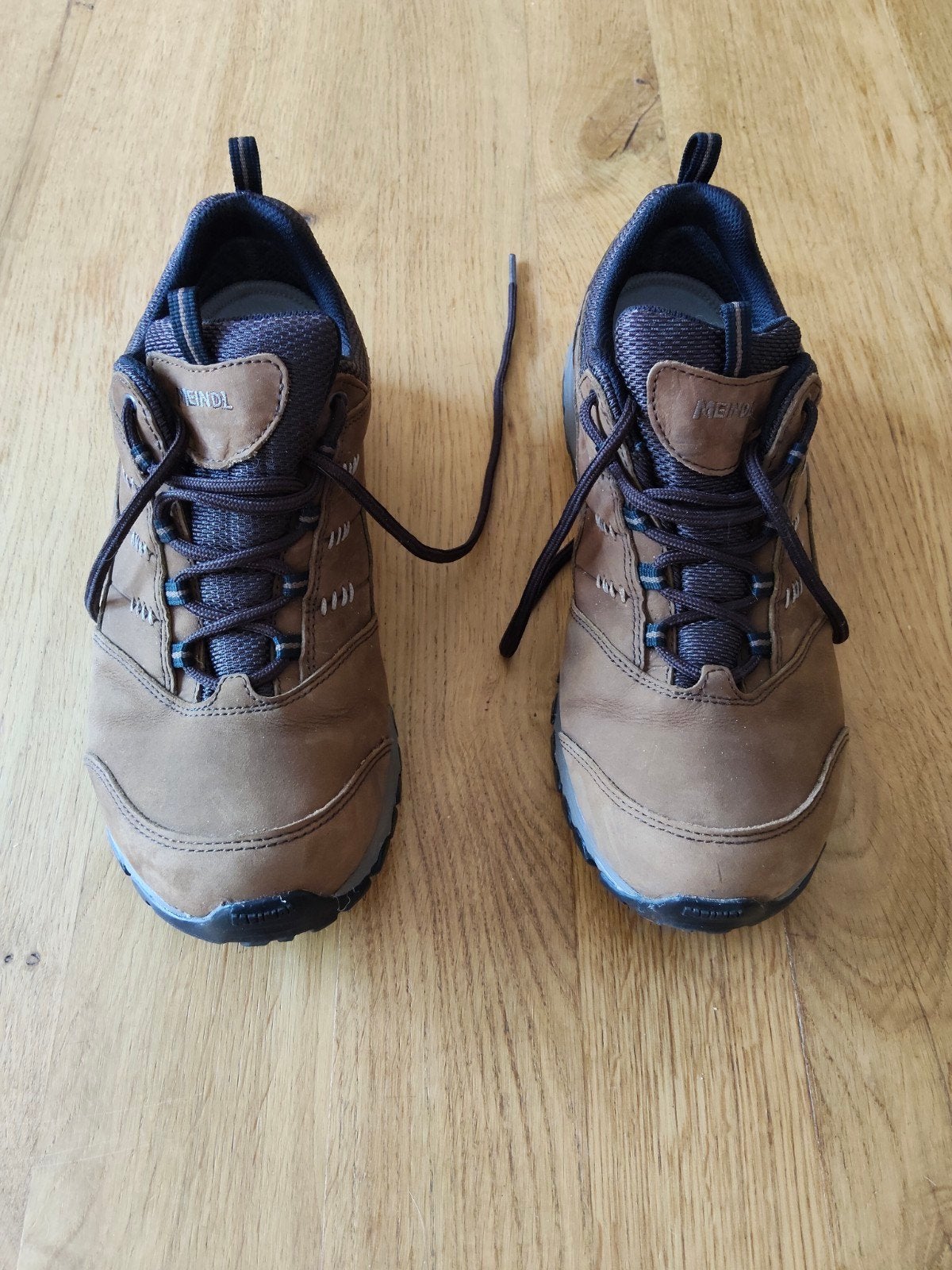 Meindl Gore-Tex wandelschoenen - Maat 43, Bruin, Ophalen of Verzenden, Zo goed als nieuw, Wandelschoenen of Bergschoenen