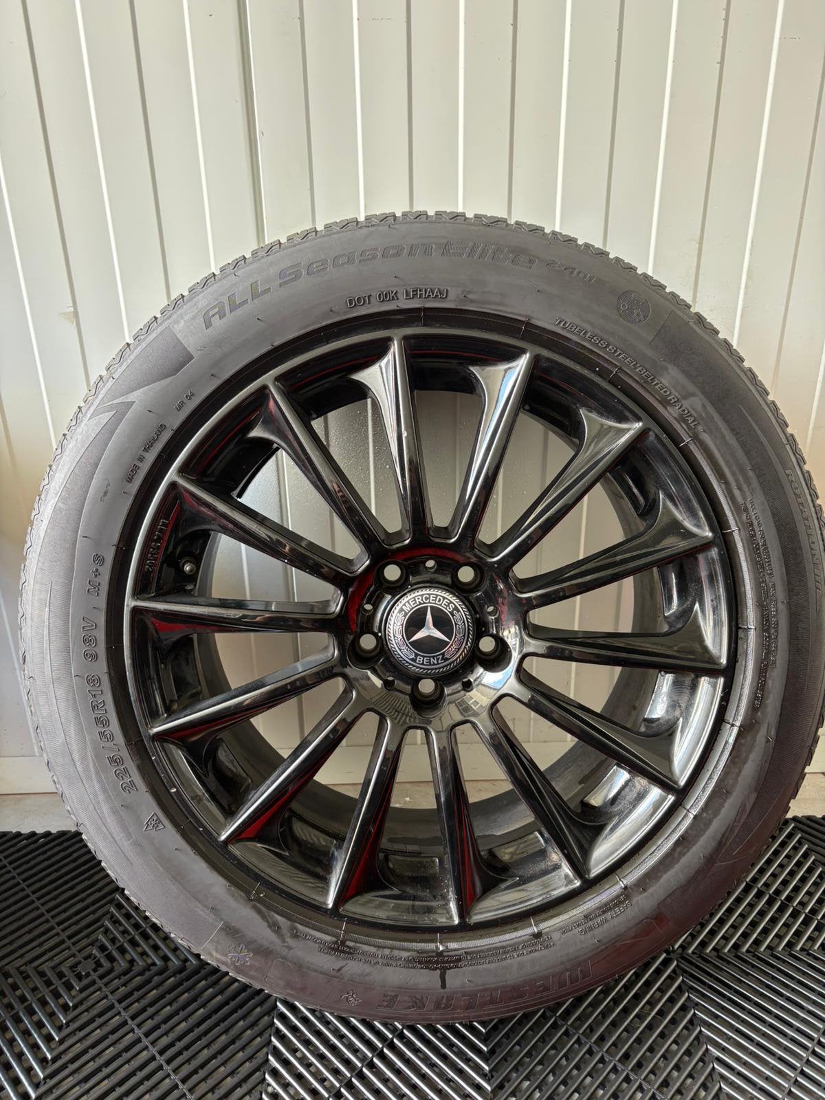 18 inch merceded AMG velgen 5x112, Auto-onderdelen, Ophalen, 18 inch, Velg(en), Zomerbanden