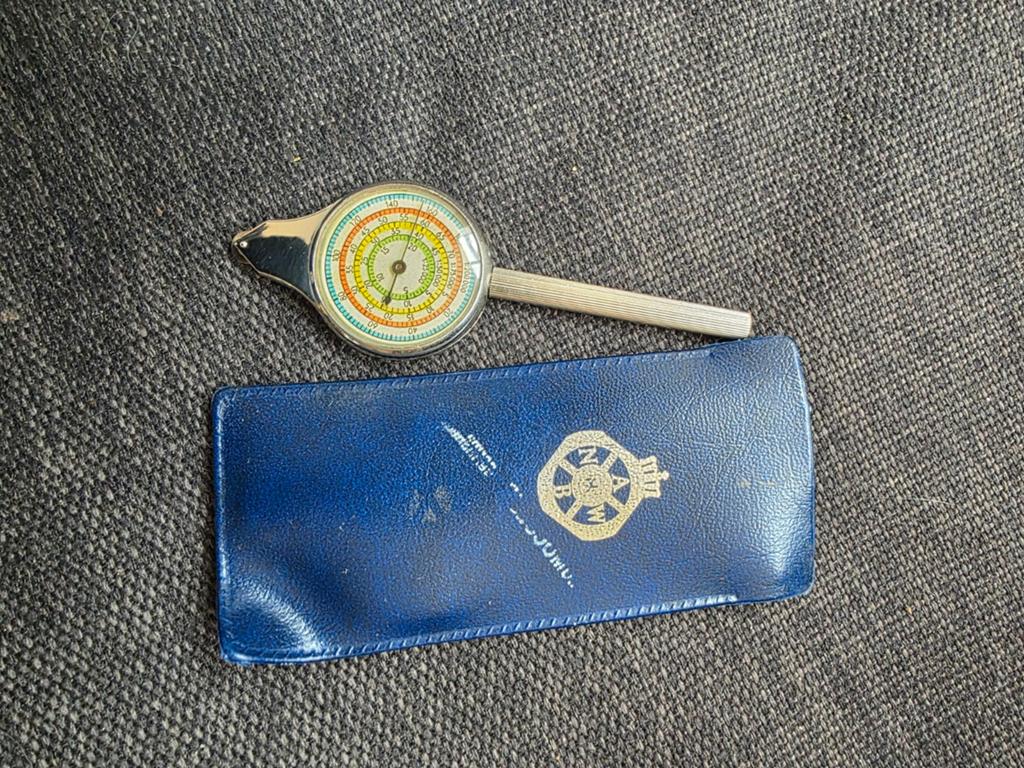 ANWB Curvimeter met Etui - Vintage Kaartmeter, Antiek en Kunst, Ophalen of Verzenden